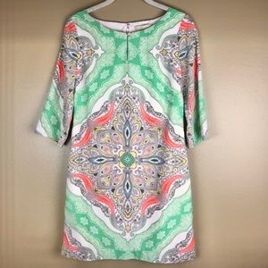 NEW Banana Republic Cool Neutral paisley print tunic / dress